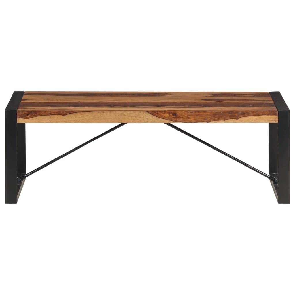 Brown Solid Sheesham Wood Coffee Table K252