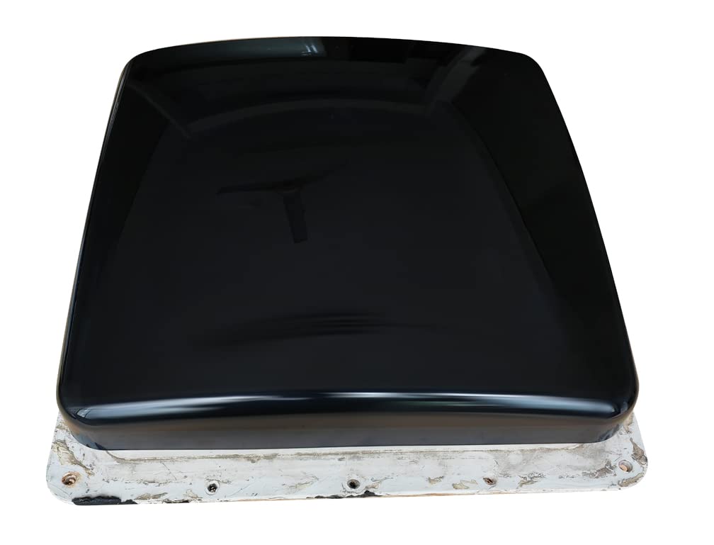 14"x14" RV Roof Vent Lid Replacement Smoke Dome Cover with Stainless Steel Screen W32797