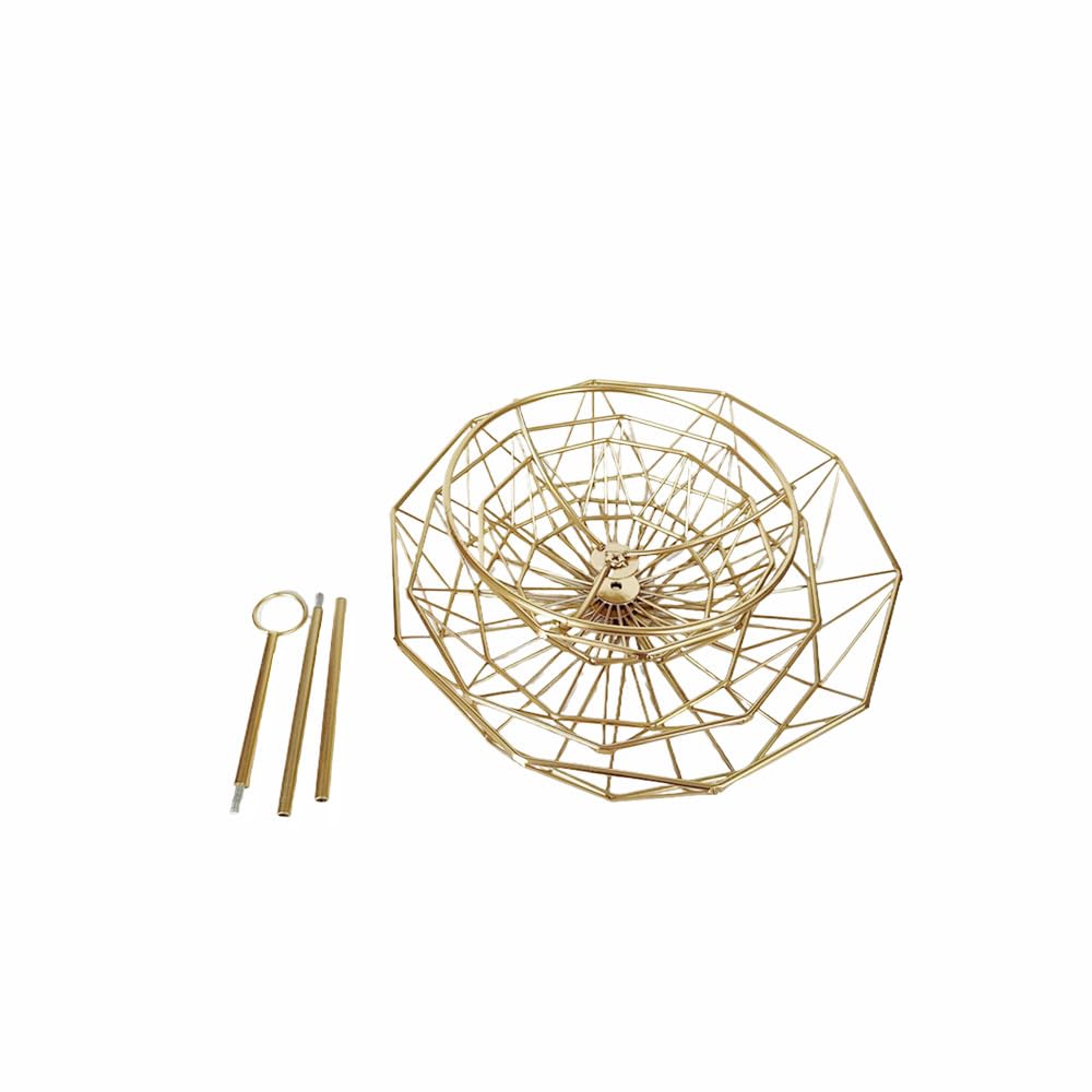 3 Tier Metal Wire Fruit Basket Stand F543