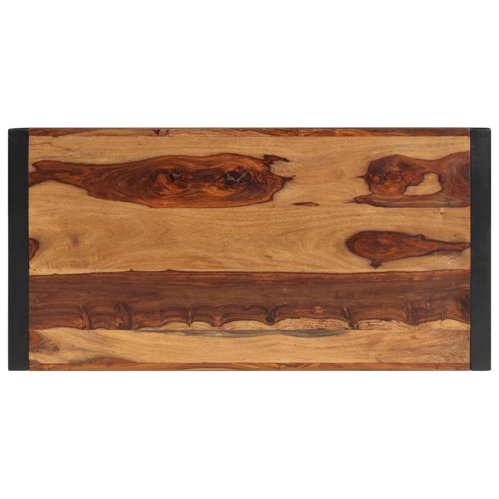 Brown Solid Sheesham Wood Coffee Table K252