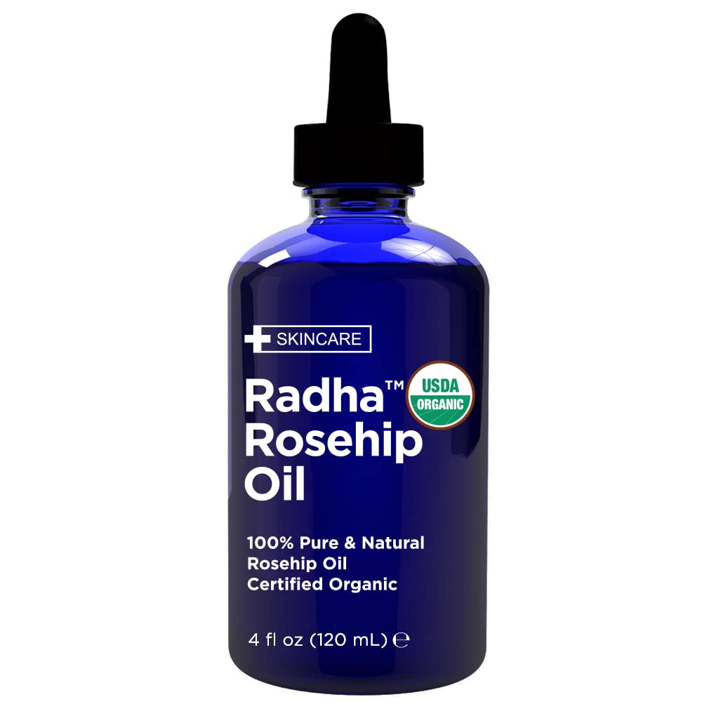 4 oz Organic Rosehip Seed Oil Cold Pressed J524046