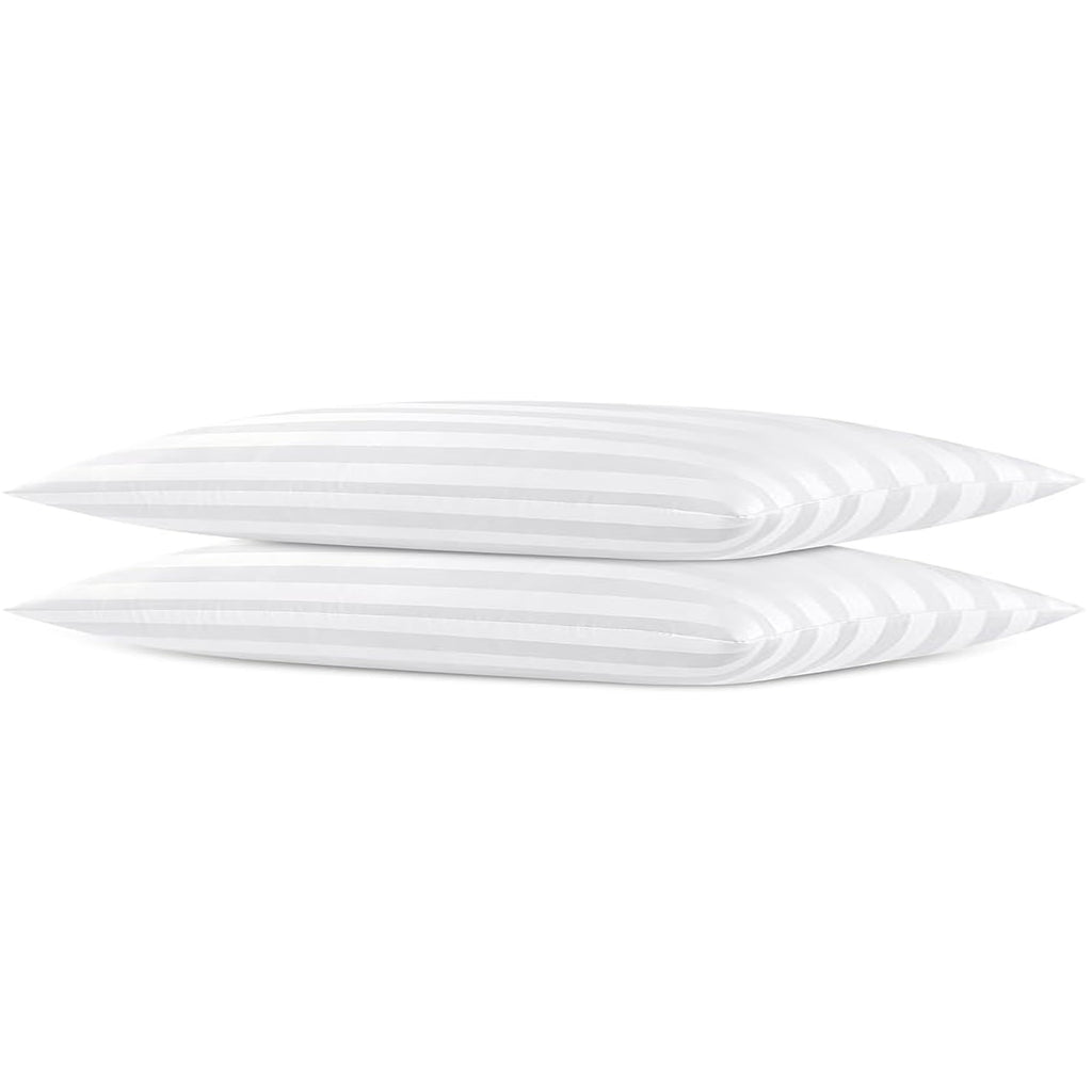 King Size Set of 2 Down Alternative Bed Pillows S813382