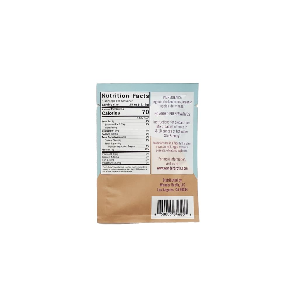 Organic Chicken Bone Broth 10 Pack W41204