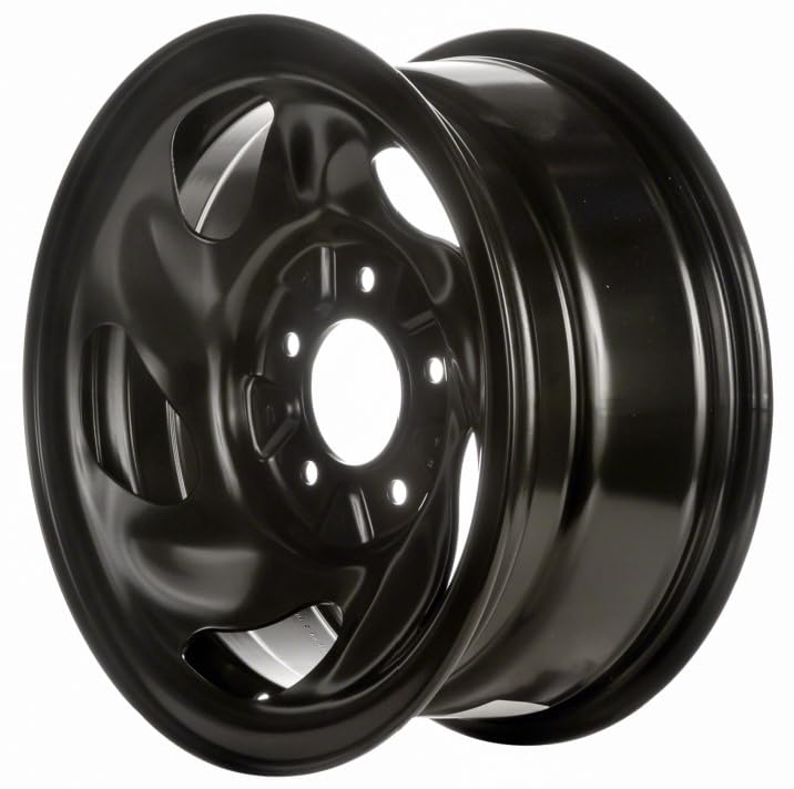 16" 16x7" Reconditioned Black Steel Wheel Rim V93415