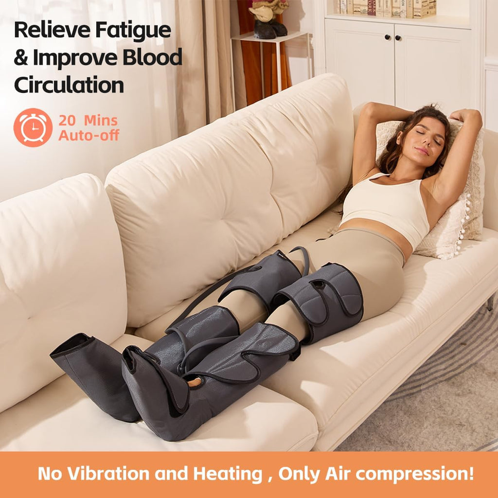 Air Compression Leg Massager with 3 Modes 3 Intensities K293203