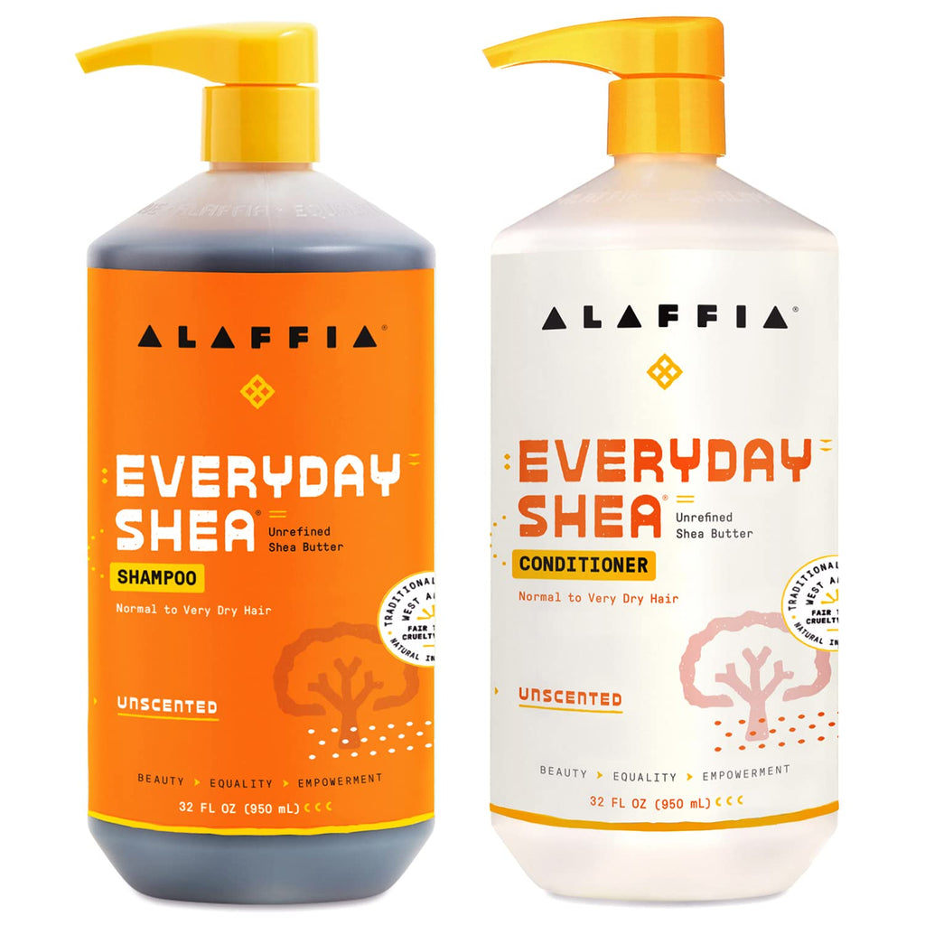 Unscented Shea Shampoo & Conditioner Set 32 Oz R296854