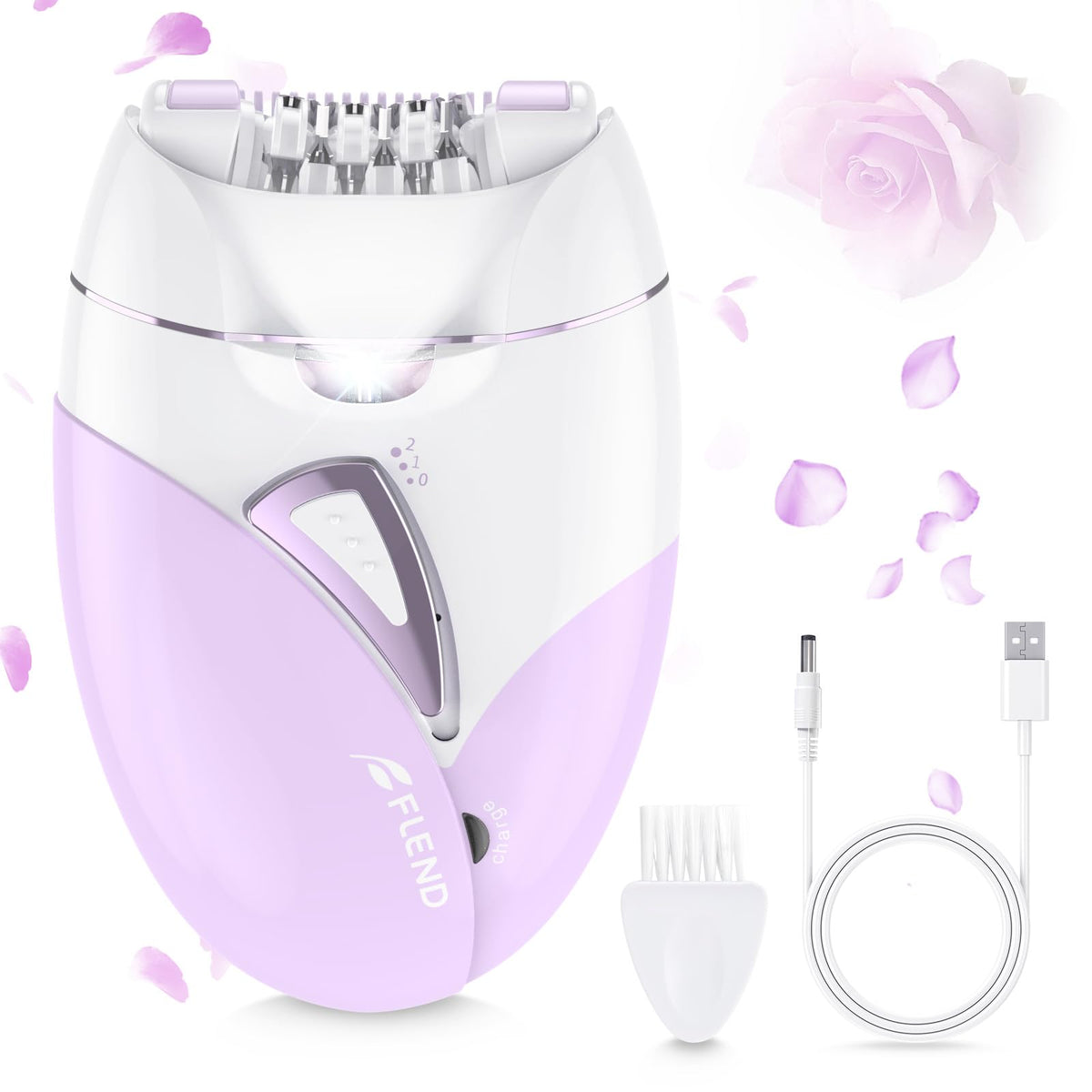 2-Speed Adjustable Epilator with 36 Tweezers C913