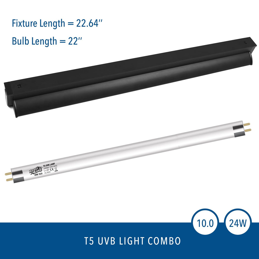 24W 10.0 UVB Reptile Light Fixture Kit P615