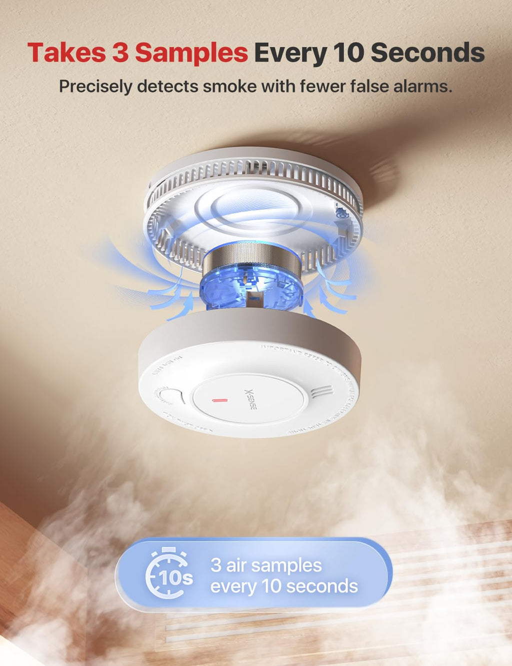 Interconnected Smoke Detector 3-Pack P63241