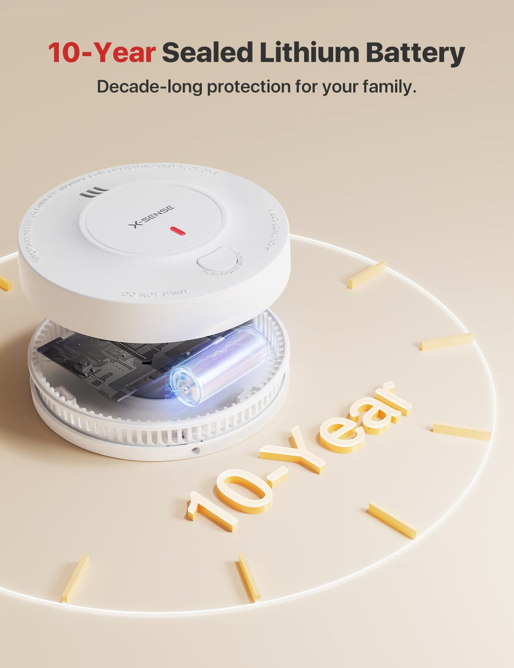 Interconnected Smoke Detector 3-Pack P63241
