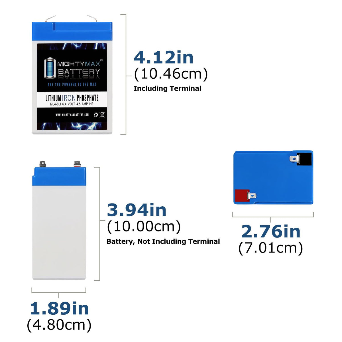 6V 4.5AH Lithium Replacement Battery S817