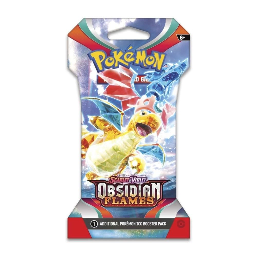 Pokemon Scarlet & Violet Obsidian Flames Booster 8 Packs J275