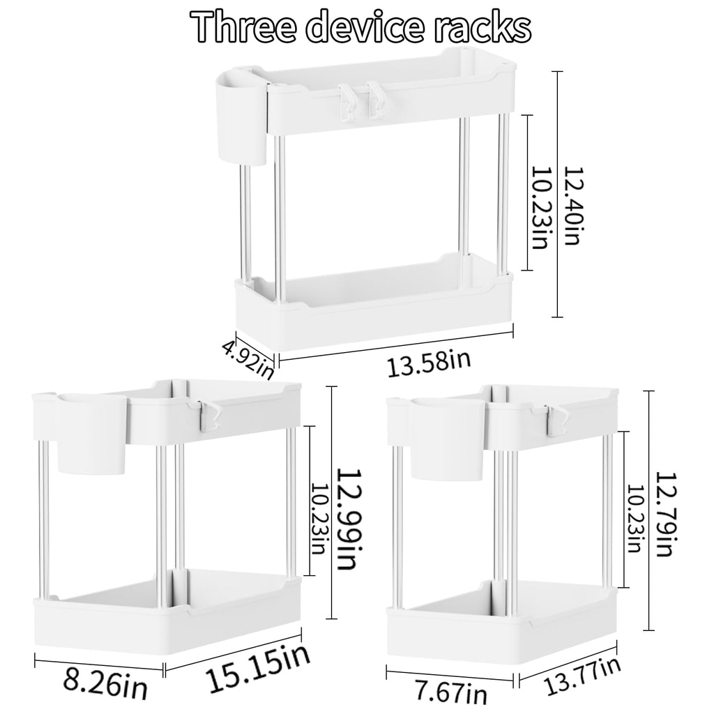 3 Pack Under Sink Organizer S33096