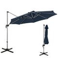 11 FT Cantilever Patio Umbrella with 360° Rotation P1921