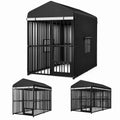 Heavy Duty Outdoor Dog Kennel with Cover R29996