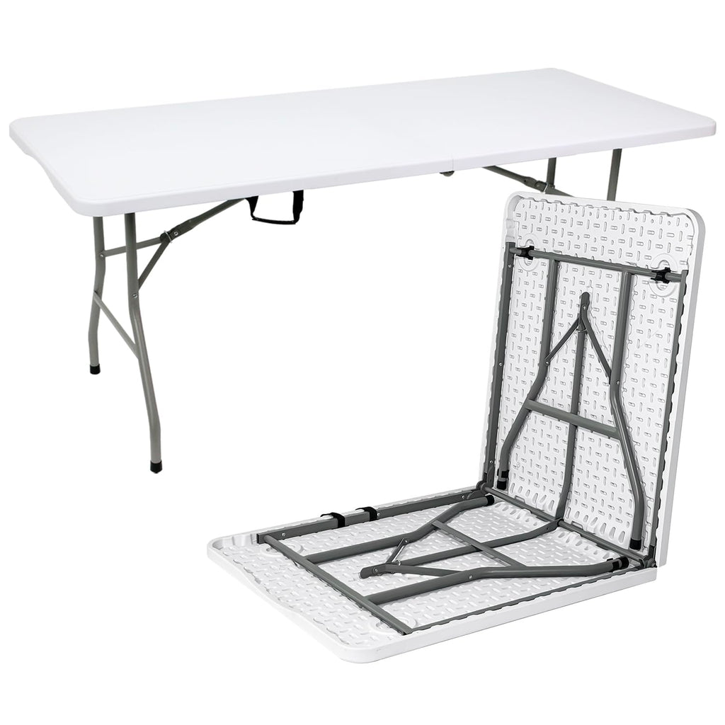 White Folding Table D8256