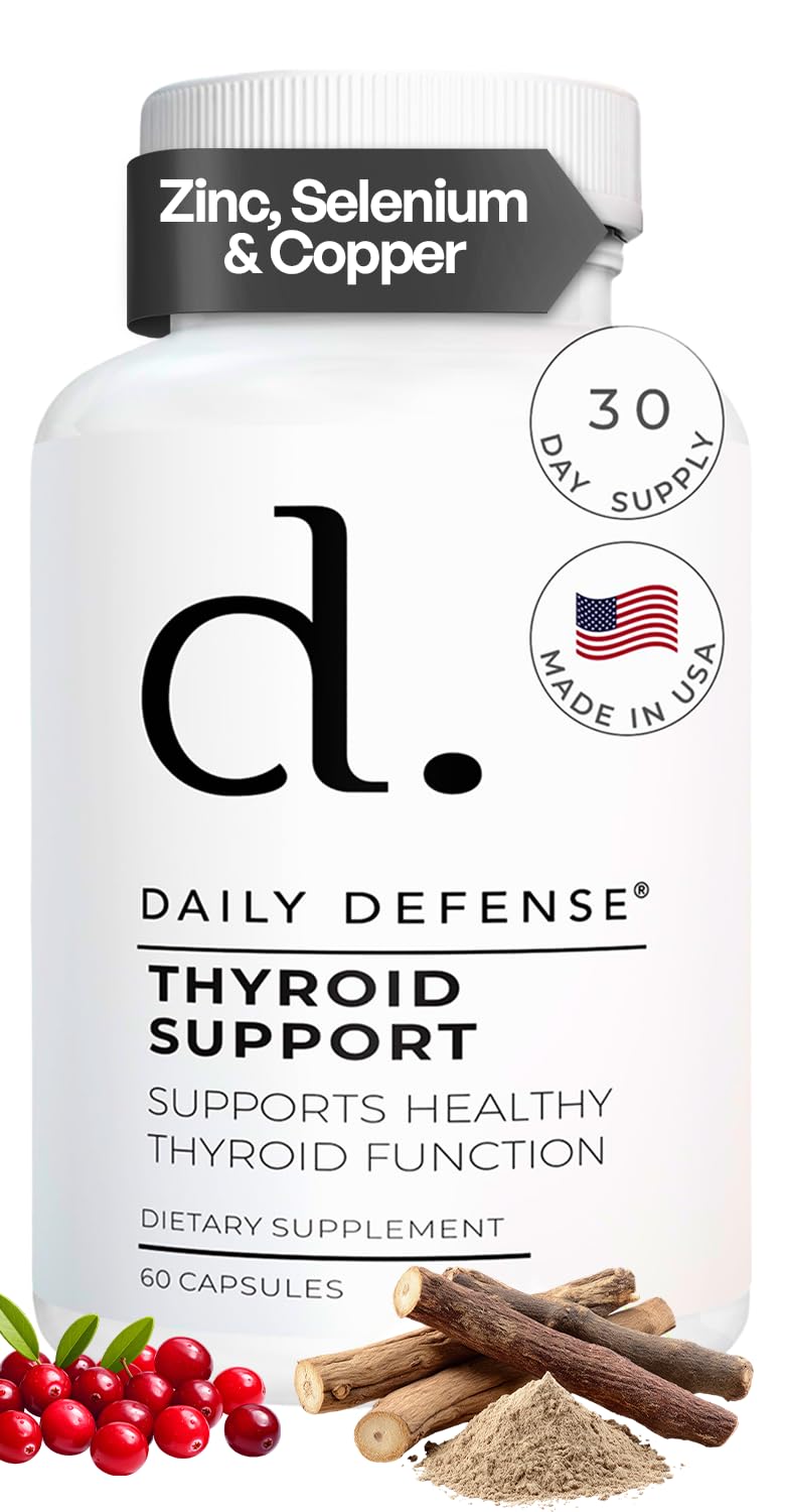 Selenium with Iodine Zinc B12 Ashwagandha Thyroid Support Supplement S510