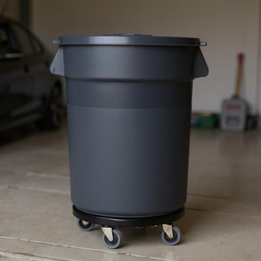 32 Gallon Outdoor Trash Can with Wheels R1133