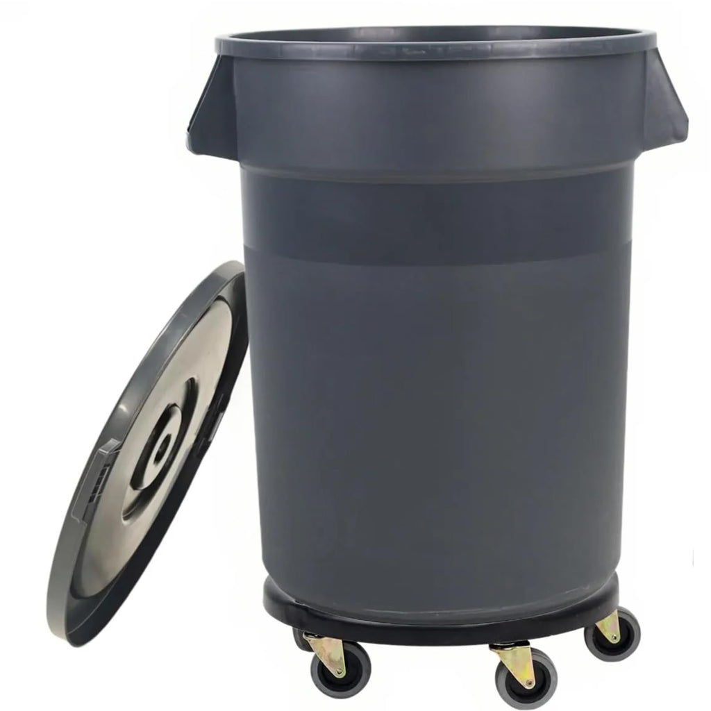32 Gallon Outdoor Trash Can with Wheels R1133
