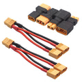 14AWG XT60 Parallel Battery Connector 2-Male to 1-Female Cable Y Splitter A862056