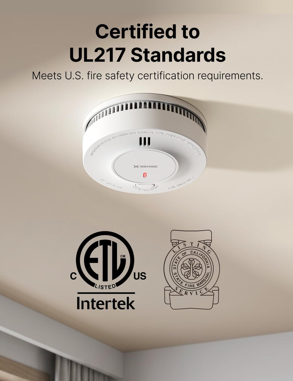 Interconnected Smoke Detector 3-Pack P63241