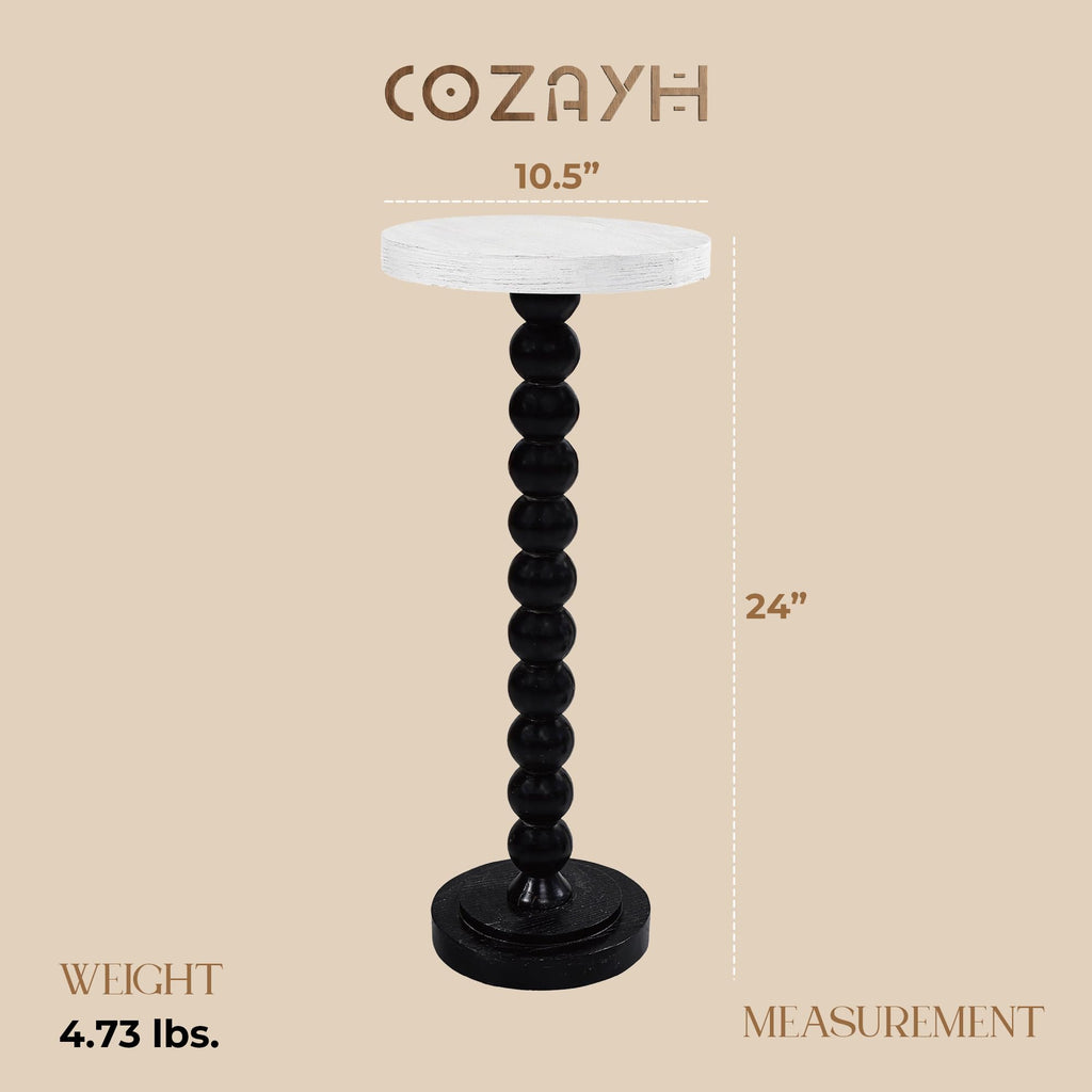 Small Pedestal End Table E7129