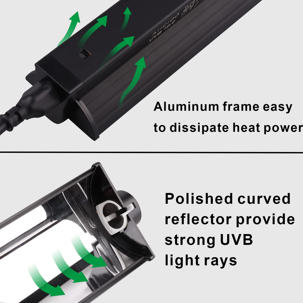 T5 UVB Lighting Combo Kit 22Inch 24W D694