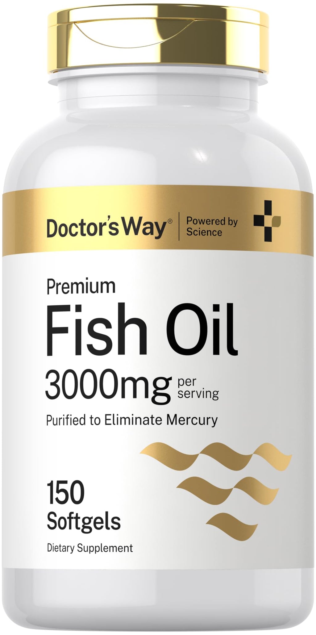 Fish Oil 3000mg 150 Softgels Omega-3 EPA DHA K14859
