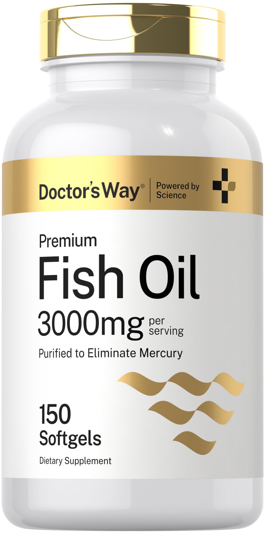Fish Oil 3000mg 150 Softgels Omega-3 EPA DHA K14859