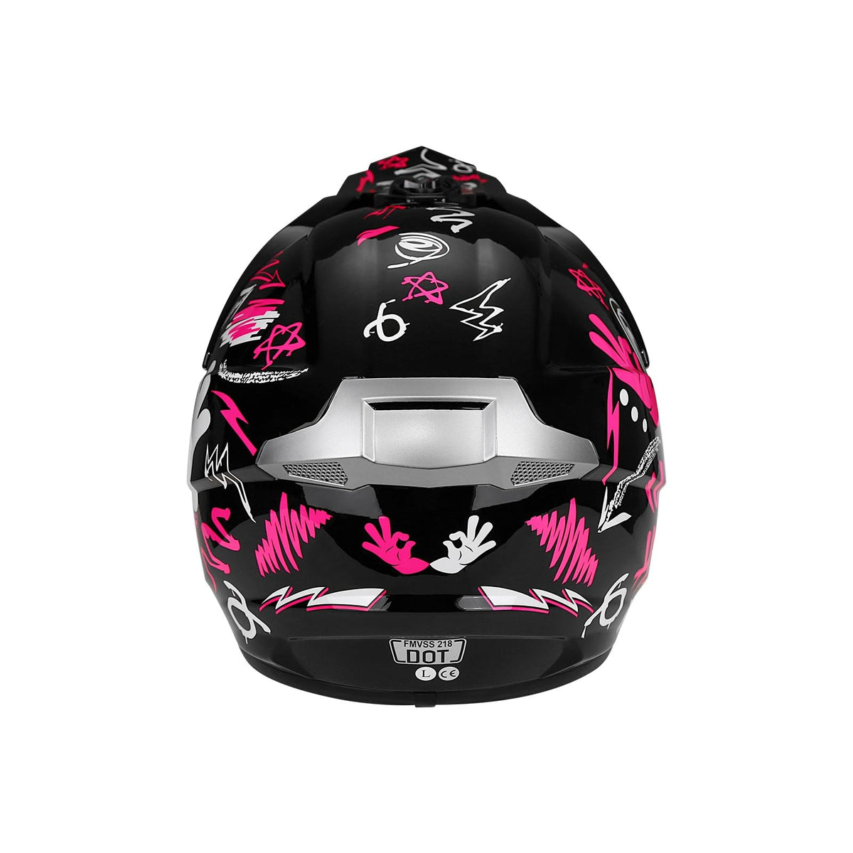 Youth Dirt Bike Helmet DOT Full Face Motocross 4-Piece Set G74066