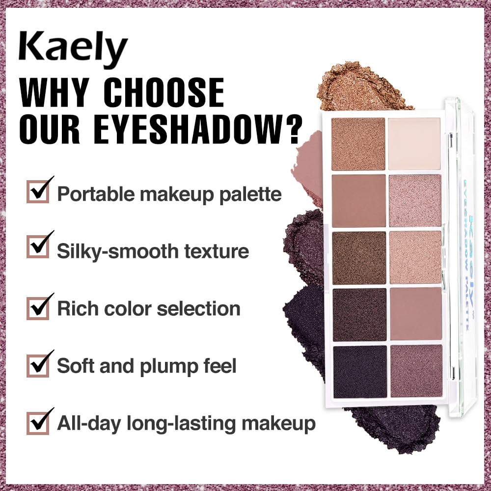 10 Color Matte and Shimmer Eyeshadow Palette I977795