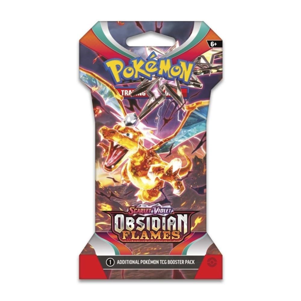 Pokemon Scarlet & Violet Obsidian Flames Booster 8 Packs J275