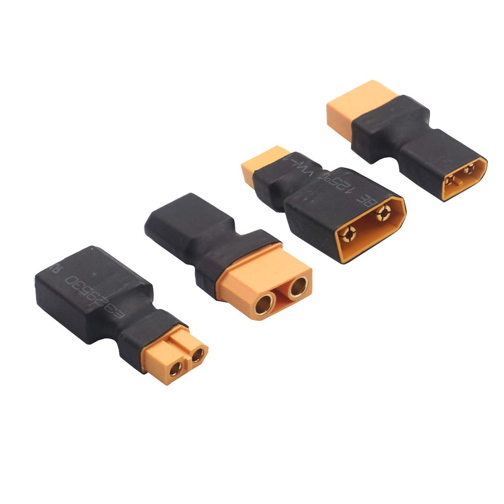 14AWG XT60 Parallel Battery Connector 2-Male to 1-Female Cable Y Splitter A862056