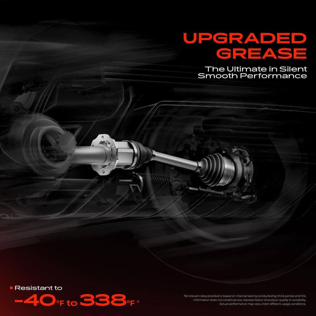 Set of 2 Front CV Axle Shaft Assembly X723