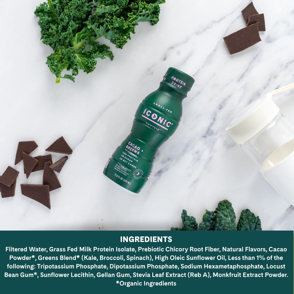 Cacao + Greens Protein Shake 12 Pack M990037