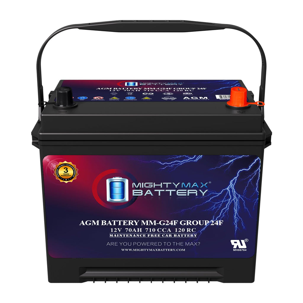 12V 70Ah AGM Replacement Battery J2905