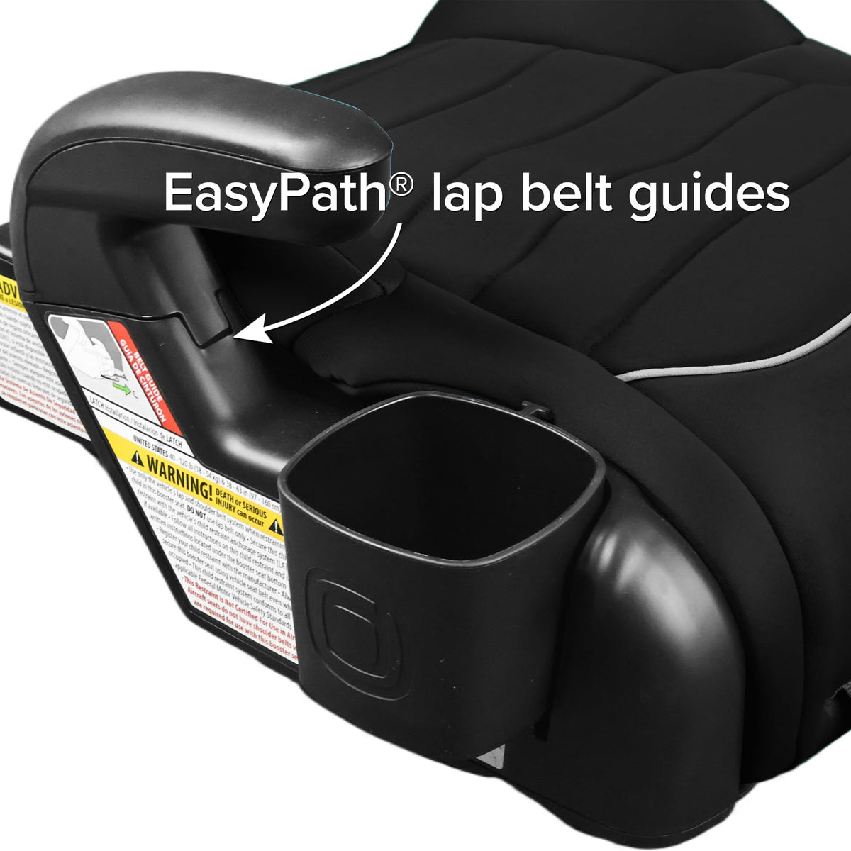 Backless Booster for Children 40-120 lbs F25627