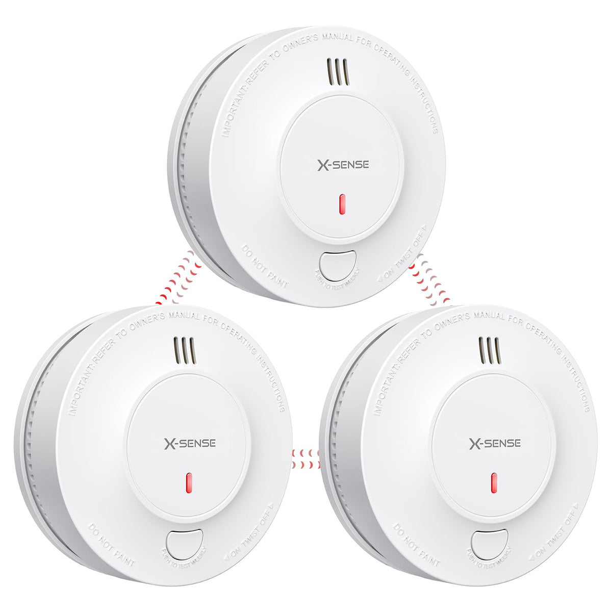 Interconnected Smoke Detector 3-Pack P63241