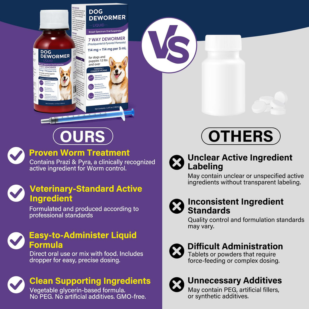 7 Way Dog Dewormer 3.4 fl oz U563871