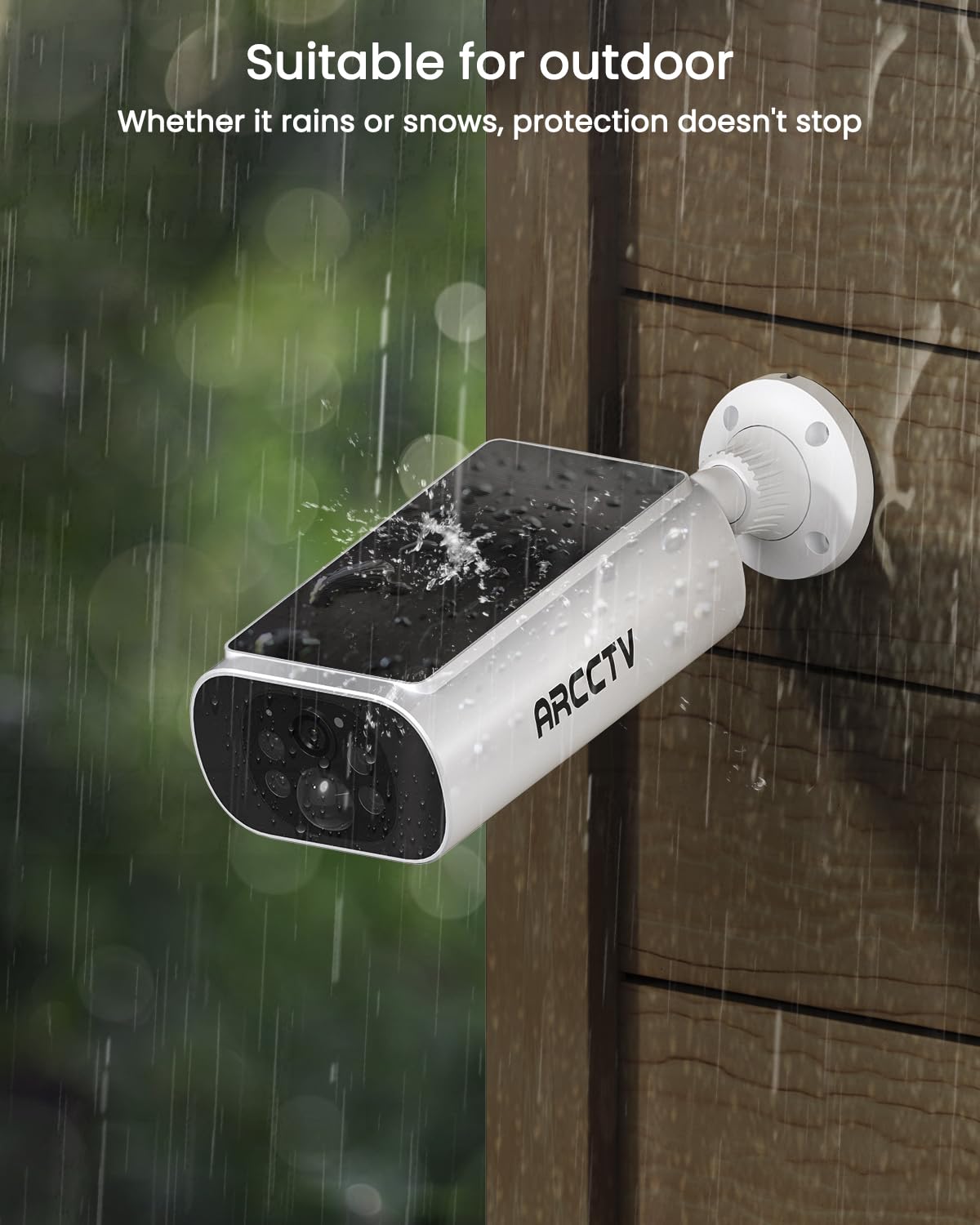 Solar Security Cameras Wireless Outdoor 4MP 2.5K HD Z224233