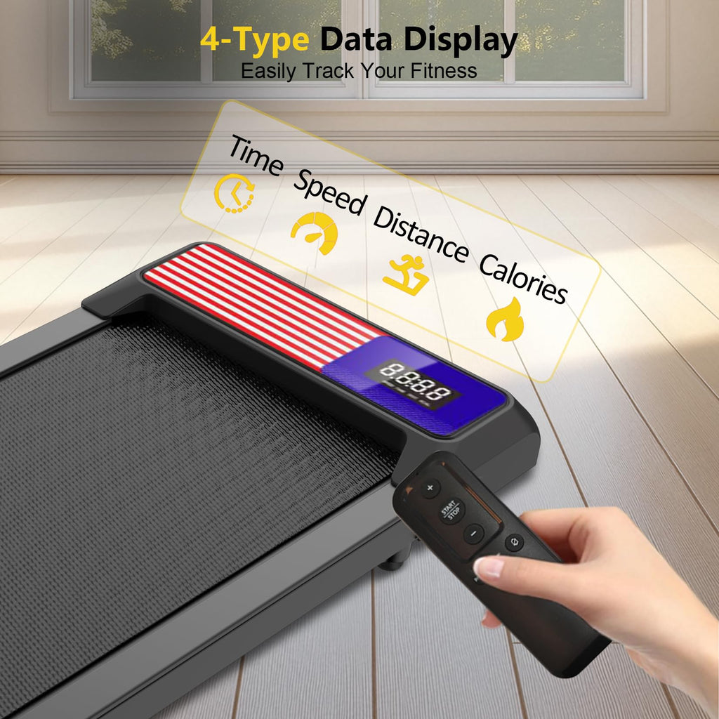 2.5HP Compact Quiet Walking Treadmill E900473