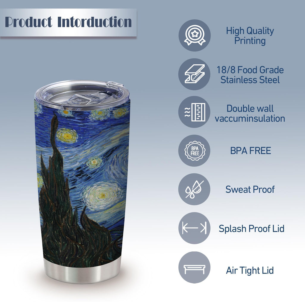 20oz Insulated Stainless Steel Tumbler with Lid M3006