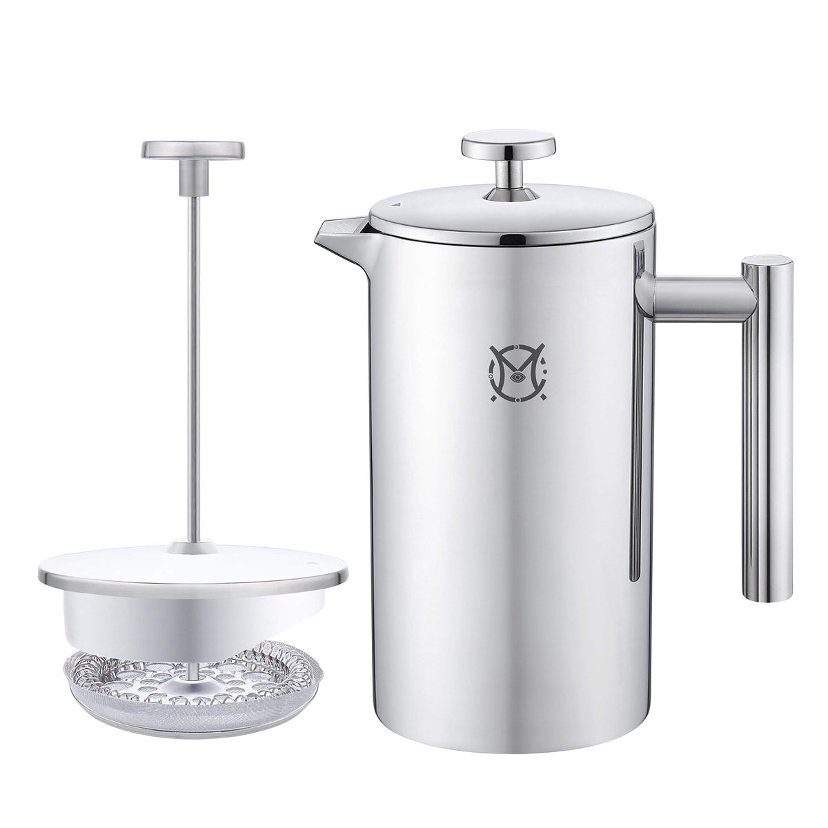 Single Serve Stainless Steel Thermal French Press T6644