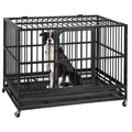 48 in Heavy Duty Dog Crate with Wheel U972147