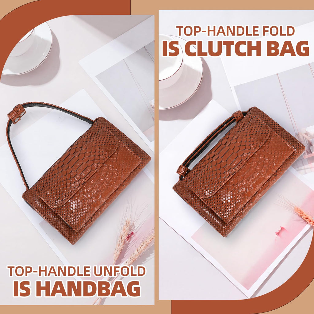 Animal Pattern Embossed Leather Crossbody Wallets Bags J788