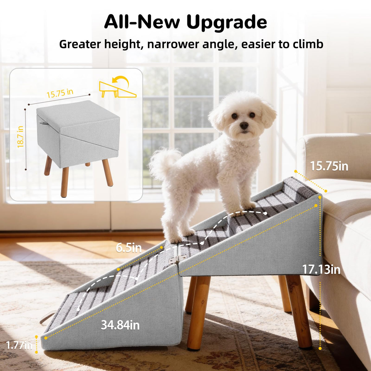 Dog Safety Ramp for Small Dogs H46302