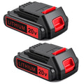 2-Pack 4.0Ah 20V Lithium Battery A287