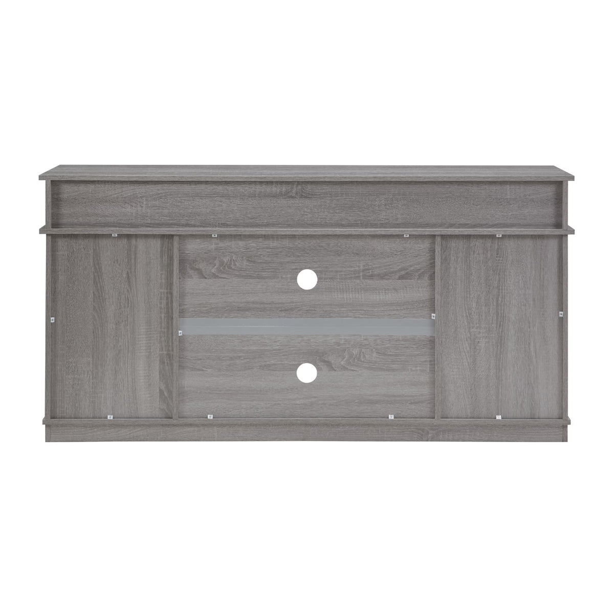 65" Grey TV Stand with Sliding Doors T723