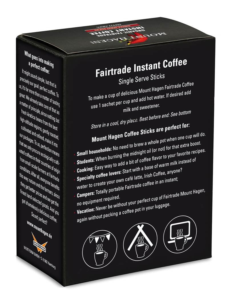 Organic Medium Roast Instant Coffee Packets 2 Pack F602