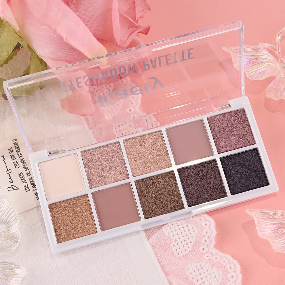 10 Color Matte and Shimmer Eyeshadow Palette I977795